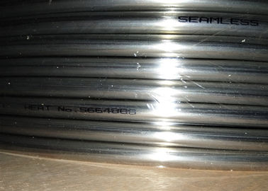 Bright ASTM 316 316L Stainless Steel Pipe Coil Welded Seamless For Chemical Industry