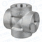 ASTM A815 Stainless Steel Industrial Pipe Fittings Forged Socket Cross