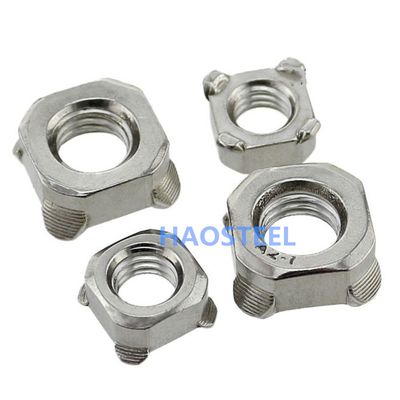 Square Stainless Steel Welding Nut 201 304 304L 316 316L 321 2205 2520 2507