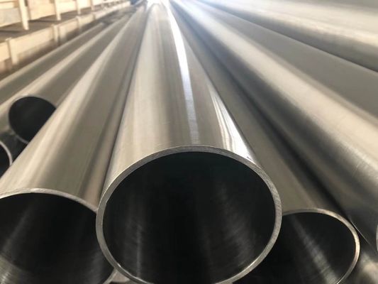 Highly Reflective Stainless Steel Pipes ASTM Standard 300 Series-317L-316Ti Grades Inner Outer Side Polished to a Bright Shine