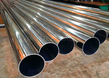 SUS 316 Stainless Steel Tubing Industrial Welded Pipe Metal Polished Finish Surface