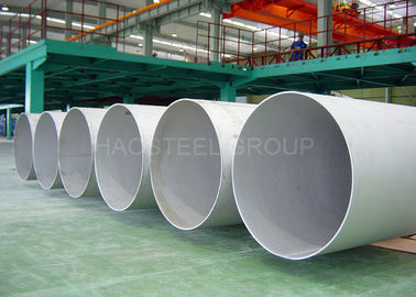 ASTM JIS Stainless Steel Welded Pipe Large Diameter For Industrial Fluid Conveying