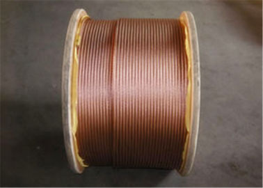 Solid Silver Plated Copper Wire , Clad Aluminium CCA Twisted Electric Wire