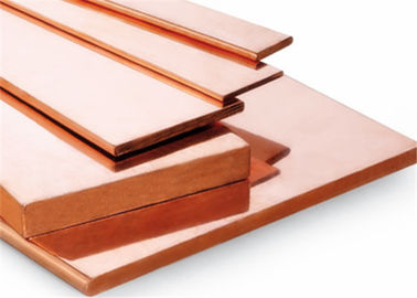 T2 Round Rod 16mm Copper Square Bar , Polished C12000 Bending Copper Flat Bar