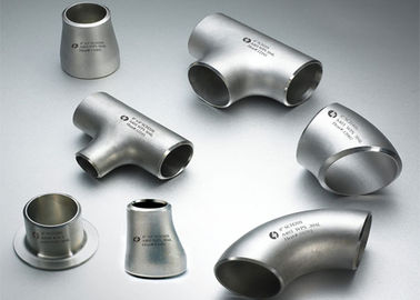 Eccentric Reducer Types Pipe Reducer Stainless Steel Tube Fittings , Seamless SS Pipe Fittings