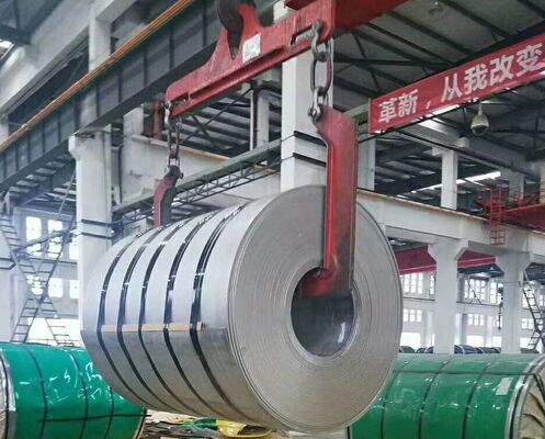 Custom Made Stainless Steel Coil with 520-750 MPa Tensile Strength for Marine Construction and Heavy Machinery