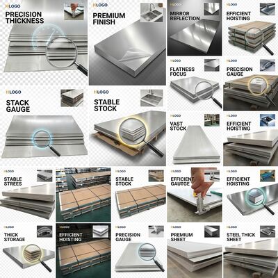 304 Stainless Steel Plate HL Hairline Finish 0.5mm-3.0mm with Laser Cut Custom Sizes for Architectural Cladding